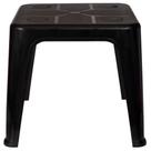 Mesa de Apoio Quadrada Mor, Preta