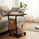 Mesa De Apoio Retrô Rodinhas Decorativa Multiuso Sofá Cama