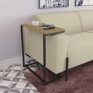 Mesa de Apoio Sofá Industrial Kappesberg Li025 Freijó Preto