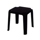 Mesa De Apoio Tramontina Pituba Eco 40 X 40 X 40 Cm Em Polipropileno Preto Mesa De Apoio Tramontina Pituba Eco 40 X 40 X 40 Cm Em Polipropileno Preto
