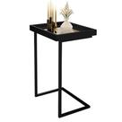 Mesa de Apoio Tutti com Espelho Jb Bechara Cor Preto Mesa de Apoio Tutti com Espelho Jb Bechara Cor Preto