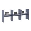 Mesa de Atendimento 3 Lugar Iron Azul