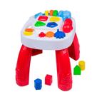 Mesa de Atividades Infantil Vermelha - Play Time - Cotiplás