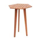 Mesa de Bar Hexagonal 75cm X 100cm Ecograndis Jardim