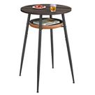 Mesa de Bar VASAGLE EKHO com Armazenamento material sintético