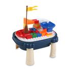 Mesa de blocos de construção, montagem multifuncional, brinquedos de quebra-cabeça Mesa de blocos de construção, montagem multifuncional, brinquedos de quebra-cabeça