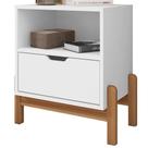 Mesa De Cabeceira 1 Gaveta 004015 Branco Dcasa Branco Mesa De Cabeceira 1 Gaveta 004015 Branco Dcasa Branco