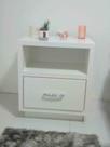 Mesa de cabeceira 100% MDF BRANCO