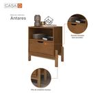 Mesa de Cabeceira Antares com Gaveta de Abertura Suave