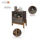 Mesa de Cabeceira Antares com Gaveta de Abertura Suave
