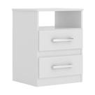 Mesa De Cabeceira Apolo Branco Flex Moval Mesa De Cabeceira Apolo Branco Flex Moval