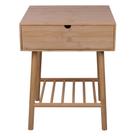 Mesa de Cabeceira Bambu Cazza Serene 40x35x50,5cm