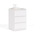 Mesa de Cabeceira Belize com 3 Gavetas - Cores