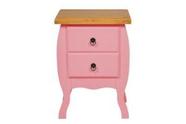 Mesa de Cabeceira Bombe 2 Gavetas