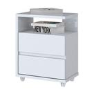Mesa De Cabeceira Campeche Henn D07-10 Branco