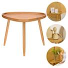 Mesa De Cabeceira Canto Lateral Decorativa Em Madeira Grande