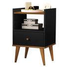 Mesa De Cabeceira com Gaveta Quarto Detalhe Puxador Decoração Mesa De Cabeceira com Gaveta Quarto Detalhe Puxador Decoração
