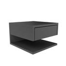 Mesa De Cabeceira Com Gaveta Superior Slim Quarto Mdf