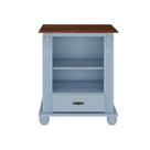 Mesa de Cabeceira de Madeira Antique com 1 Gaveta - 778