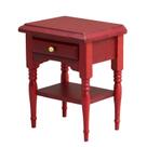 Mesa de cabeceira de madeira Dollhouse Furniture em escala 1:12 Mesa de cabeceira de madeira Dollhouse Furniture em escala 1:12