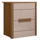 Mesa de Cabeceira Dhara 2 Gavetas 51 cm Moval