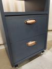 Mesa de cabeceira-Gratão Interiores-MDF Azul Mondrian