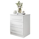 Mesa de Cabeceira Império Quarto com 3 Gavetas Mesa de Cabeceira Império Quarto com 3 Gavetas