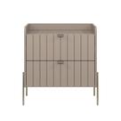 mesa de cabeceira industrial conect para cama moriah 60cm