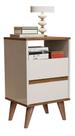 Mesa de cabeceira like offwhite com natura