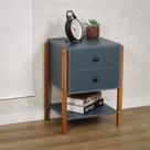 Mesa de Cabeceira Magali Cor: Azul
