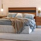 Mesa de Cabeceira Moderna 2 Gavetas Para Quarto