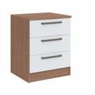 Mesa de Cabeceira Modulada 3 Gavetas Requinte+ 100% MDF