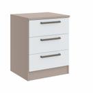 Mesa de Cabeceira Modulada 3 Gavetas Requinte+ 100% MDF
