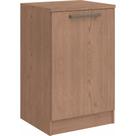 Mesa de Cabeceira Modulada Requinte com 1 Porta - Macadâmia