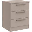 Mesa de Cabeceira Modulada Requinte com 3 Gavetas - Duna Line