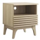 Mesa de cabeceira Modway Render Oak 48x38x53 cm Mesa de cabeceira Modway Render Oak 48x38x53 cm