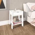 Mesa De Cabeceira Multimóveis Cr35003 Branca