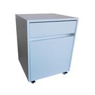 Mesa de Cabeceira para Cama Porquinho Volante Com Gaveta e Porta MDF Branco