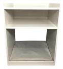 Mesa De Cabeceira Pet Cor offWhite Com Nicho E Colchão Incluso Tuffare