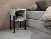 Mesa de Cabeceira Quadrada, criado quadrado, Mesa de apoio, Criado lateral de cama, mesa de cabeceira, mesa de apoio