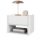 Mesa de Cabeceira Quarto Florença Suspensa com 1 Gaveta Mesa de Cabeceira Quarto Florença Suspensa com 1 Gaveta