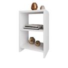 Mesa de Cabeceira Quartos e Sala Branco Mdf