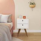 Mesa de Cabeceira Salerno 2 GV Branca