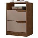 Mesa de Cabeceira Sole 2 Gavetas Flex - Móveis Albatroz Mesa de Cabeceira Sole 2 Gavetas Flex - Móveis Albatroz