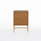 Mesa de Cabeceira Square 2 Gavetas 60 cm x 43 cm x 40 cm Mesa de Cabeceira Square 2 Gavetas 60 cm x 43 cm x 40 cm
