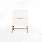 Mesa de Cabeceira Square 2 Gavetas 60 cm x 43 cm x 40 cm