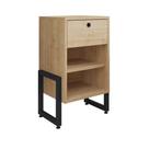 mesa de cabeceira Wolli 1 Gaveta Natura - Fit Mobel