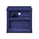 Mesa de cabeceira Yardlio USB Blue Tianjin Metal Frame