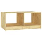 Mesa de café VidaXL Madeira maciça de pinho 75x50x33,5 cm Mesa de café VidaXL Madeira maciça de pinho 75x50x33,5 cm
