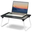Mesa de cama para laptop ZEAPTAC dobrável portátil 29x44x21 cm preta